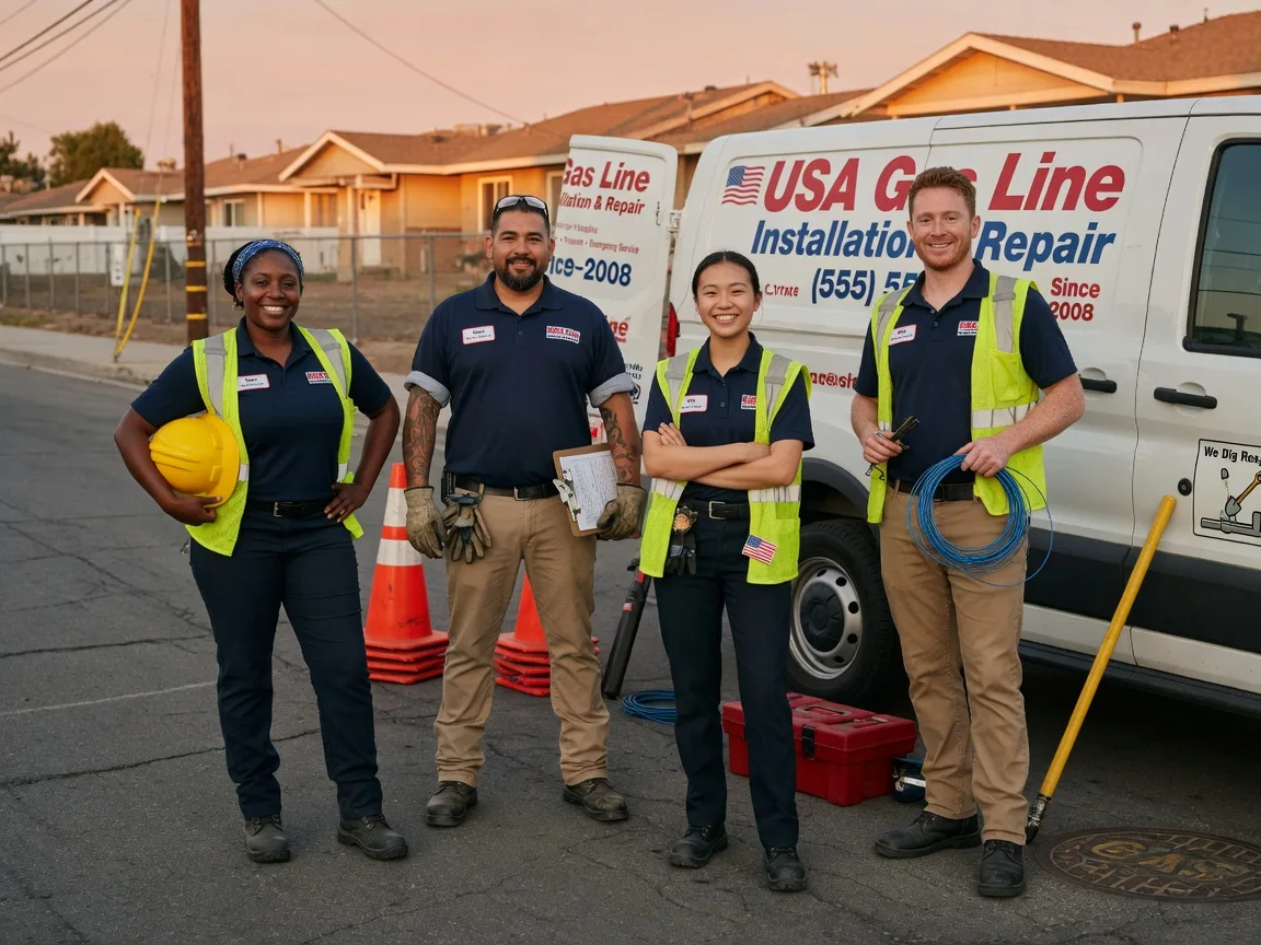 Gas Line Installation company in Vernon Center, MN